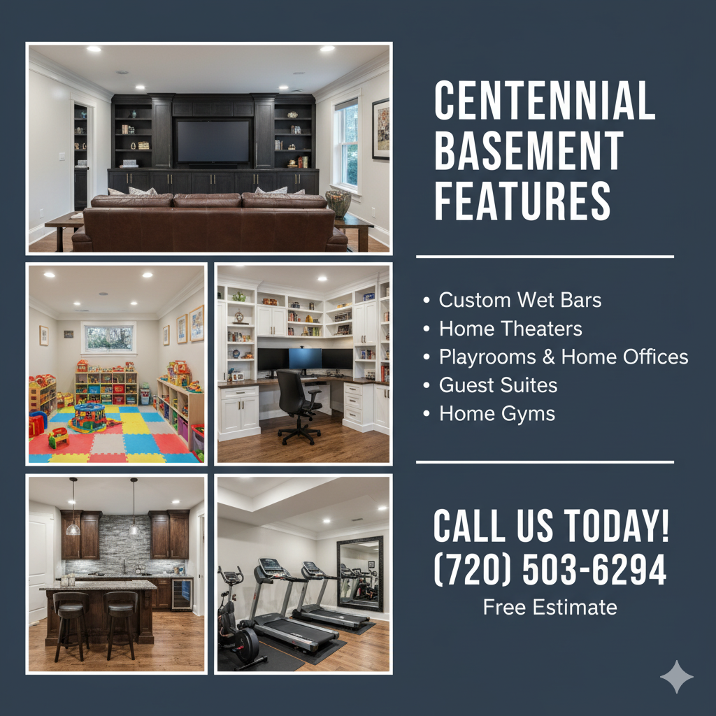 centennial basement finishing features banner  call 720 5036294 | all in one home remodel llc Centennial Basement Finishing Features Banner  Call 720 503 6294 | All in One Home Remodel Llc